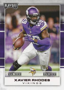 2017 Panini Playoff - Red Zone #53 Xavier Rhodes Front