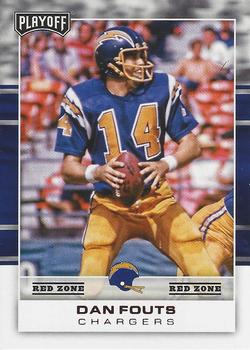 2017 Panini Playoff - Red Zone #141 Dan Fouts Front