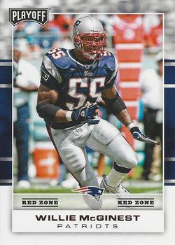 2017 Panini Playoff - Red Zone #150 Willie McGinest Front