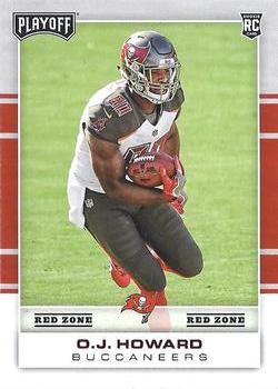 2017 Panini Playoff - Red Zone #221 O.J. Howard Front