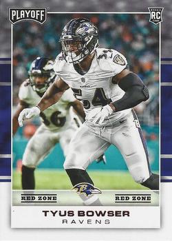 2017 Panini Playoff - Red Zone #269 Tyus Bowser Front