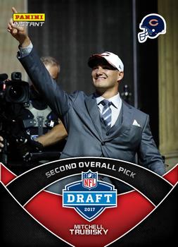 2017 Panini Instant NFL - NFL Draft #DP2 Mitchell Trubisky Front