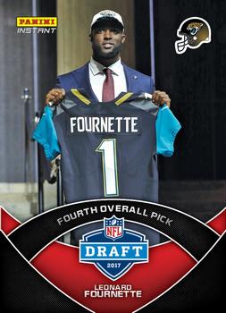 2017 Panini Instant NFL - NFL Draft #DP4 Leonard Fournette Front