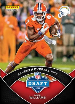 2017 Panini Instant NFL - NFL Draft #DP7 Mike Williams Front