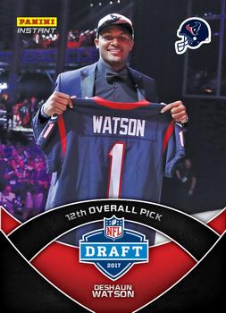 2017 Panini Instant NFL - NFL Draft #DP12 Deshaun Watson Front