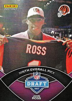 2017 Panini Instant NFL - NFL Draft Purple #DP9 John Ross Front