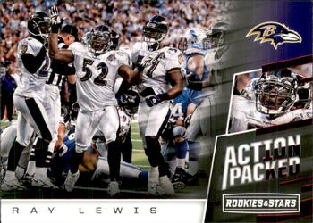 2017 Panini Rookies & Stars - Action Packed #5 Ray Lewis Front