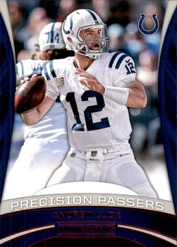 2017 Panini Rookies & Stars - Precision Passers #19 Andrew Luck Front