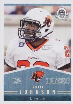 2014 Upper Deck CFL - O-Pee-Chee Blank Back #6 Jamall Johnson Front