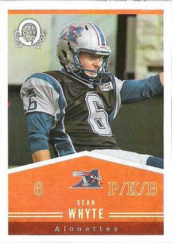 2014 Upper Deck CFL - O-Pee-Chee Blank Back #25 Sean Whyte Front