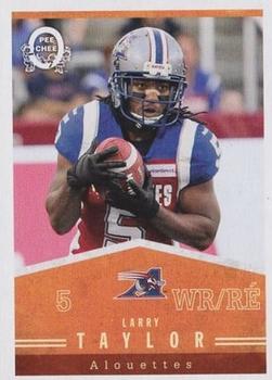 2014 Upper Deck CFL - O-Pee-Chee Blank Back #28 Larry Taylor Front