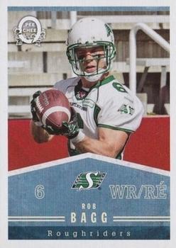 2014 Upper Deck CFL - O-Pee-Chee Blank Back #36 Rob Bagg Front
