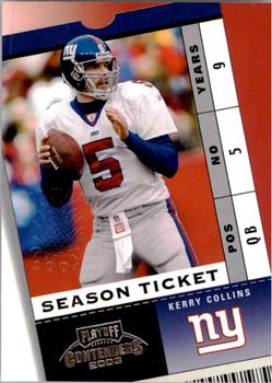 2003 Playoff Contenders - 2004 Hawaii Trade Conference #4 Kerry Collins Front