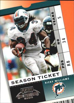 2003 Playoff Contenders - 2004 Hawaii Trade Conference #17 Ricky Williams Front