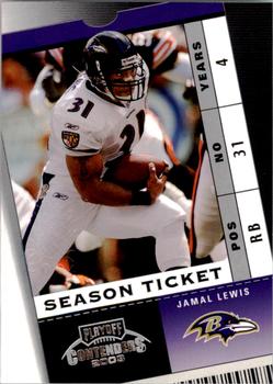 2003 Playoff Contenders - 2004 Hawaii Trade Conference #65 Jamal Lewis Front