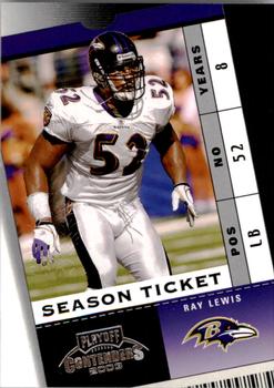 2003 Playoff Contenders - 2004 Hawaii Trade Conference #66 Ray Lewis Front