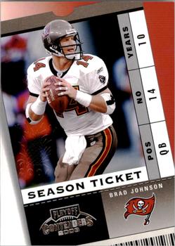 2003 Playoff Contenders - 2004 Hawaii Trade Conference #87 Brad Johnson Front