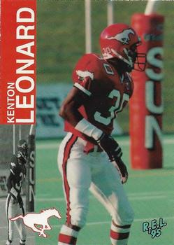 1995 R.E.L. #9 Kenton Leonard Front