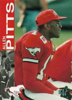 1995 R.E.L. #12 Allen Pitts Front