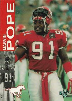 1995 R.E.L. #13 Marvin Pope Front