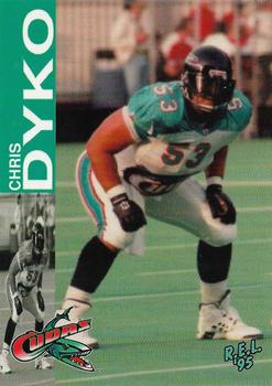 1995 R.E.L. #216 Chris Dyko Front