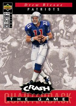 1994 Collector's Choice - You Crash the Game Green Foil #C9 Drew Bledsoe Front