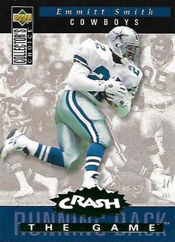 1994 Collector's Choice - You Crash the Game Green Foil #C15 Emmitt Smith Front