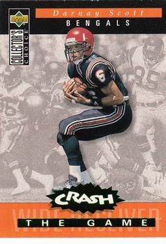 1994 Collector's Choice - You Crash the Game Green Foil #C26 Darnay Scott Front