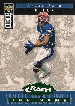 1994 Collector's Choice - You Crash the Game Green Foil #C27 Andre Reed Front