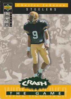 1994 Collector's Choice - You Crash the Game Green Foil #C29 Charles Johnson Front