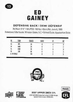 2017 Upper Deck CFL - O-Pee-Chee Retro #13 Ed Gainey Back