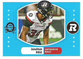 2017 Upper Deck CFL - O-Pee-Chee Retro #36 Jonathan Rose Front