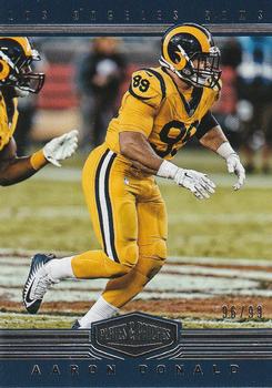 2017 Panini Plates & Patches #1 Aaron Donald Front