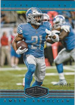 2017 Panini Plates & Patches #10 Ameer Abdullah Front