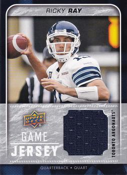 2015 Upper Deck CFL - Game Jersey #GJ-RR Ricky Ray Front