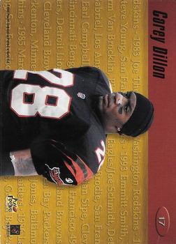1998 Playoff Contenders - MVP Contenders #17 Corey Dillon Back