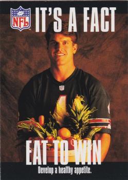 1992 NFL Properties FACT #13 Jim Harbaugh Front