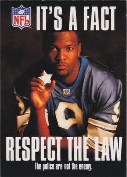 1992 NFL Properties FACT #16 Rodney Peete Front