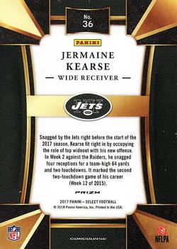 2017 Panini Select #36 Jermaine Kearse Back