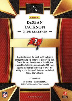 2017 Panini Select #46 DeSean Jackson Back