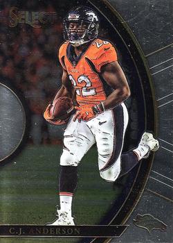2017 Panini Select #56 C.J. Anderson Front