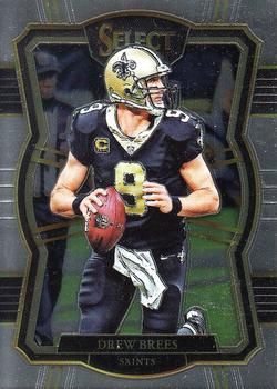 2017 Panini Select #175 Drew Brees Front