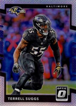 2017 Donruss Optic - Holo #86 Terrell Suggs Front
