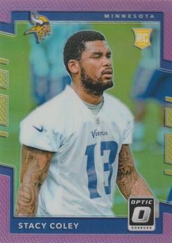 2017 Donruss Optic - Pink #127 Stacy Coley Front