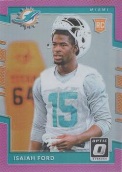 2017 Donruss Optic - Pink #137 Isaiah Ford Front