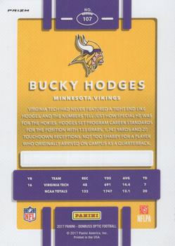 2017 Donruss Optic - Red and Yellow #107 Bucky Hodges Back