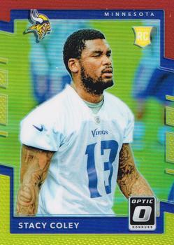 2017 Donruss Optic - Red and Yellow #127 Stacy Coley Front