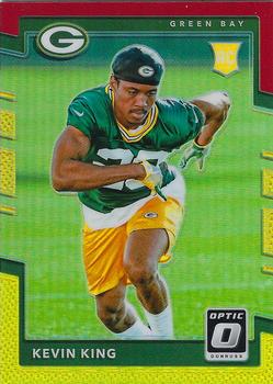 2017 Donruss Optic - Red and Yellow #129 Kevin King Front