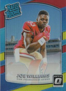 2017 Donruss Optic - Red and Yellow #158 Joe Williams Front