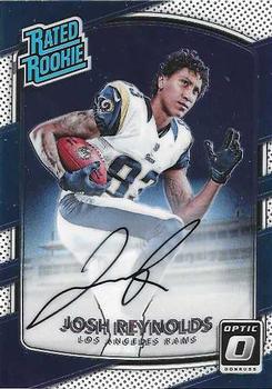 2017 Donruss Optic - Rated Rookies Autographs #151 Josh Reynolds Front